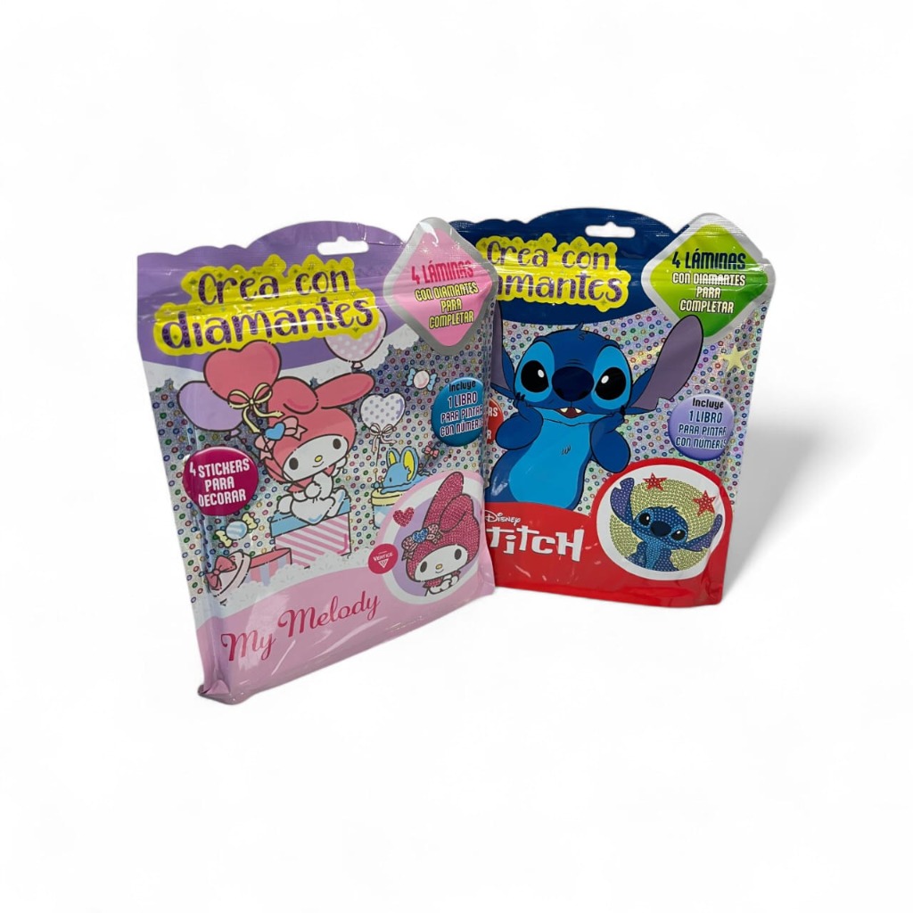 CREA C/DIAMANTES+ BLOCK P/PINTAR N*2 MY MELODY